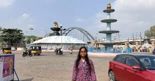 Pushkar Ghat Fountain